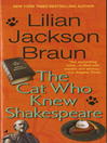Cover image for The Cat Who Knew Shakespeare
